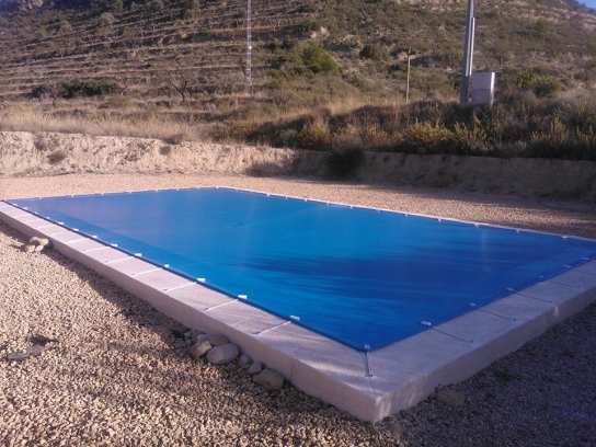 cubierta de piscina toldos aitana